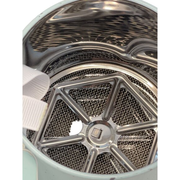 Flour Sifter The Bake Shop Green speckled New! - Picture 3 of 8